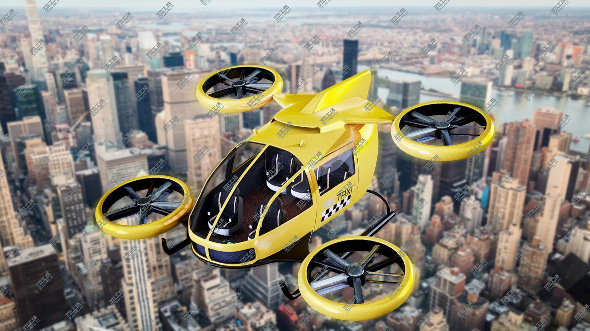 images/goods_img/2021040163/Flying Taxi Concept Air-Taxi Yellow model/1.jpg